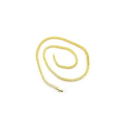 China CLASSIC factory direct sale personalized design simple and elegant gold plated choker necklace for sale