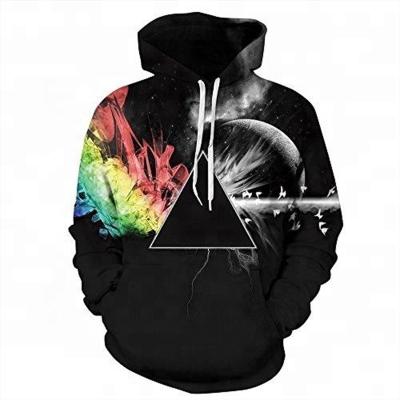 China Anti-wrinkle Men's Sublimation Hoodies Overall 100% Polyester Plus Size Casual 3D Printed Hoodies And Sweatshirts For Men for sale