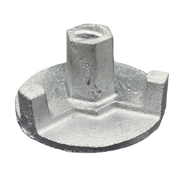 China Industrial Heavy Duty 15*17mm Steel Scaffolding System Cast Formwork Wing Nut Tie Nut For Tie Rod for sale