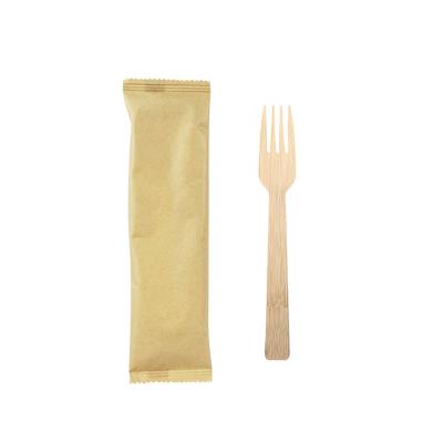 China Flexible Wholesale Disposable High Quality Adults Bamboo Take Out Cutlery Set For Restaurant for sale