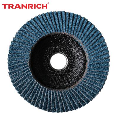 China Polishing& Abrasive Flexible Zirconia Oxide Fin Grinding Disc Grinding And Polishing For Metal Fin Wheel for sale