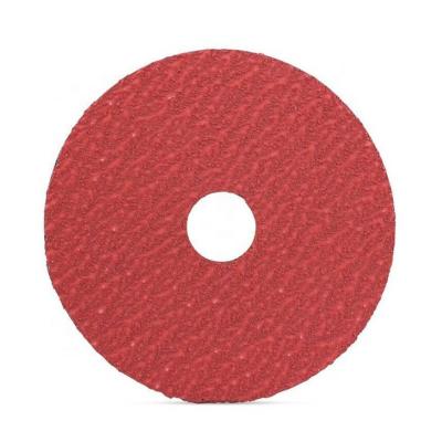 China Angle Grinder Abrasive Fiber Disc Ceramic Resin 40 60 80 120 Grit Fiber Sanding Disc For Angle Grinder for sale