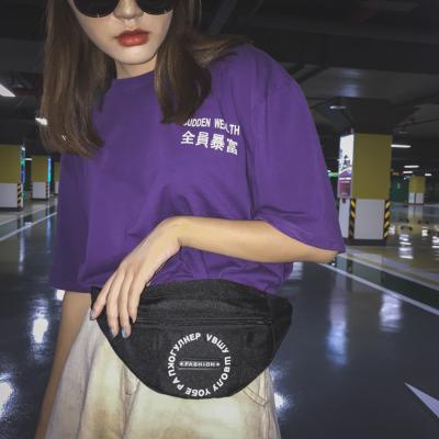 China Hip hop cool Fanny pack a solid color retro women's trend crossbody bag with matching monogram crossbody bag for sale