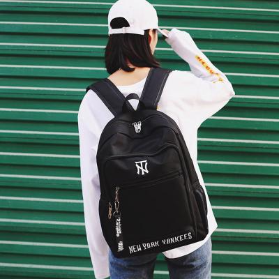 China Korean version of cool letters backpack students fashion large capacity schoolbag waterproof casual backpack girl for sale