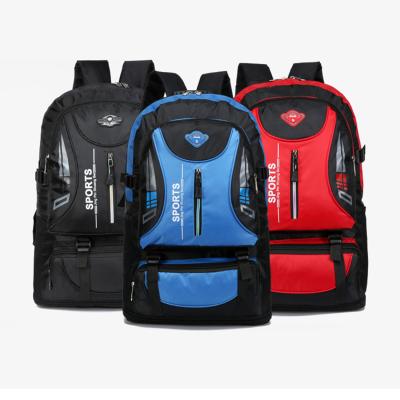 China New waterproof nylon cloth outdoor men's backpacks trend leisure travel men's and women's backpack wholesale for sale