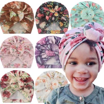 China Fashoion Newborn Baby Headband 100% Polyester Kid Girl And Bownot Flower Baby Headband Bow Flower Headband For Kids for sale