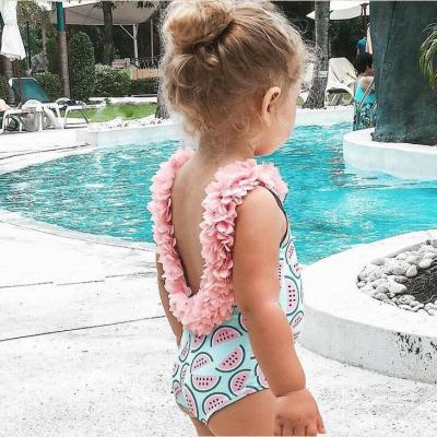 China Low Moq Breathable Lovely Children Swimwear Cute Baby Beachwear America Kids Swimwear for sale