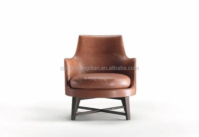 China China Solid Wood Supplier Made In China Leather Armchair HDL1870 for sale