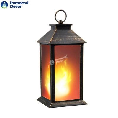 China New Home Decoration Design Flicking Effect Flameless Lantern for sale