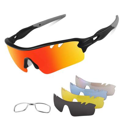 China 2022 Trendy Cycling Outdoor Eyewear Bicycle Glasses Polarized Sports Sunglasses Cycling Sun Glasses For Men for sale