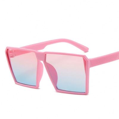 China Fashion Sun Glasses PC High Quality Outdoor Children Shades Pink Square Kids Shades Sunglasses for sale