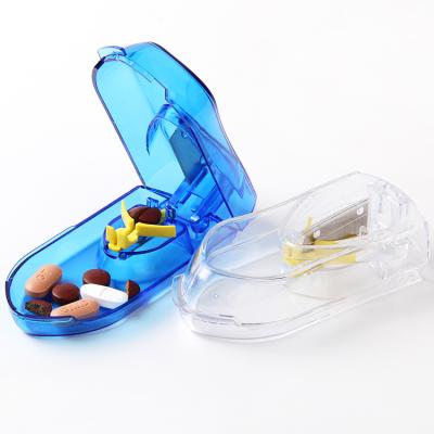 China Creative Environmental Protection Weekly Pill Organizer Eco-Friendly Medicine Pill Divider Medicine Paper Cutter Silicone Pill Box New for sale