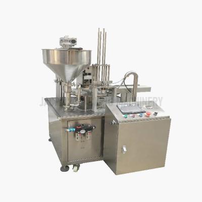 China Stainless Steel Yogurt Cup Filling Sealing Machine 220V/50HZ For Food Processing for sale