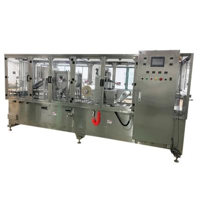 China 4-6 Heads Tray Filling Equipment For Plastic Trays 304 Stainless Steel for sale