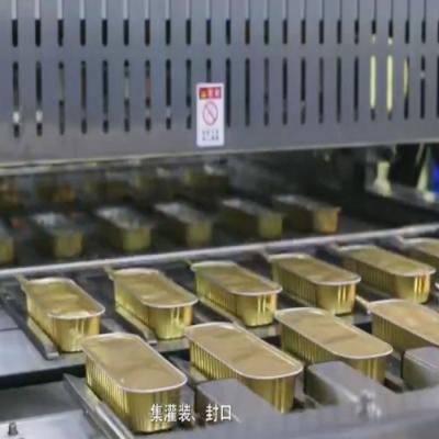 China Máquina de sellado de bandejas de alimentos personalizable de 100 piezas para B2B en venta