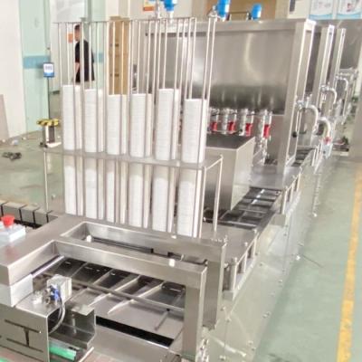 China 380V automatische Versiegelungsmaschine für Lebensmittelteller 10-20 Trays/Min Kapazität zu verkaufen