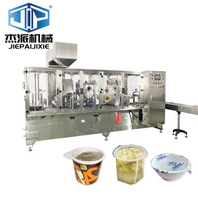 China 4800*1250*1850mm Yogurt-Taschenfüllmaschine für 50-95mm-Taschengröße zu verkaufen