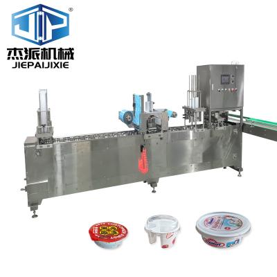 China 700kg Stainless Steel Cup Sealing Equipment for Food and Beverage Industry Oatmeal Yogurt Companion Cup for sale