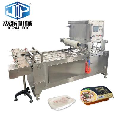 China Verpakkingsvorm Tray / Bowl / Container Automatische tray sealing machine roestvrij staal Te koop