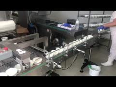 Automatic Tray Sealing Machine For Recyclable Food Tray with Greek yogurt bowl