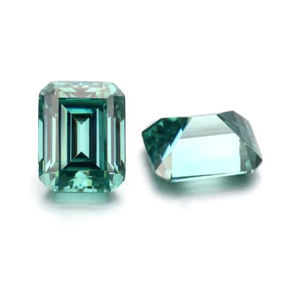 Китай Green Jewelry Price by Carat Hydrothemal Lab Created Green Stones Loose Radiant Cut продается