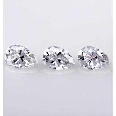 Китай Price Per Piece Moissanite Diamond Gemstones Pear Cut Pear Cut Moissanite Stone продается