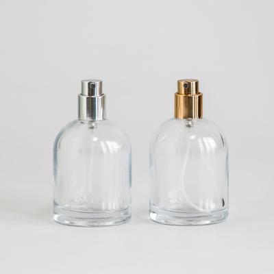 China One Sample Cosmetic Free Custom Round 30Ml 50Ml 100Ml Shape Spray Perfume Glass Bottle 100Ml Round Empty Glass Perfume Bottle , Pump Glass for sale