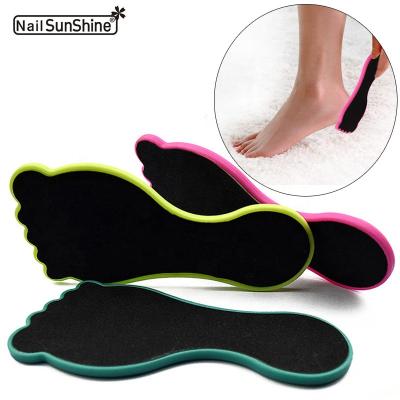 China Eco-Friendly Professional Foot Folder Pedicure Shape Foot Skin Callus Remover Double Sided Hard Dead Pedicure Rasp for sale