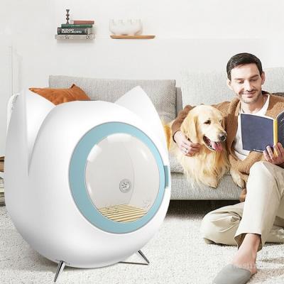 China Smart Viable Temperature Grooming Pet Puppy Automatic Electric Blow Dryer Box Machine Low Noise Low Wind Speed ​​Cat Hair Dryer Box High for sale