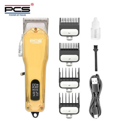 China Stocked Metal Pet Grooming Products Professional Low Noise Cordless Dog Clipper for sale