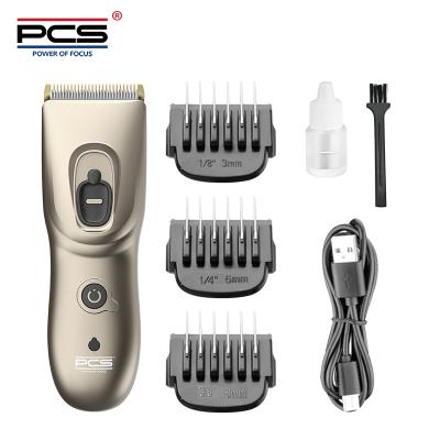 China Low noise sustainable rechargeable ceramic blade for animal hair trimmer pet clipper for sale