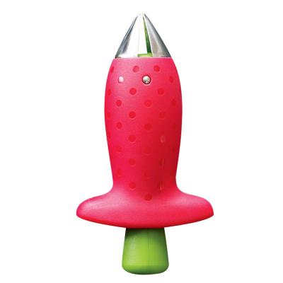 China 2021 New Viable Creative Kitchen Accessories Strawberry Sheller Core Remover Tomato Remover Kitchen Instruments for sale