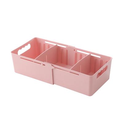 China Sustainable Drawer Separate Foldable Multifunctional Clothes Storage Box Storage Basket for sale