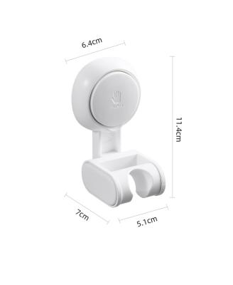 China 2021 Viable Durable Rotatable Bathroom Accessories With Suction Hook Shower Head Bracket Suitable For Bathroom for sale