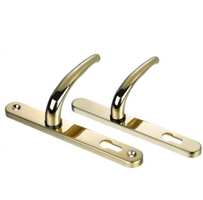 China Machine Parts Hot Sale External Design Series Lock Set Lever Zinc Alloy Door Handle for sale