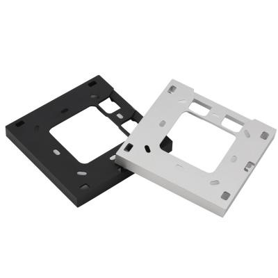 China Ipad wallmount aluminum machining CNC aluminum anodized wallmount parts for sale