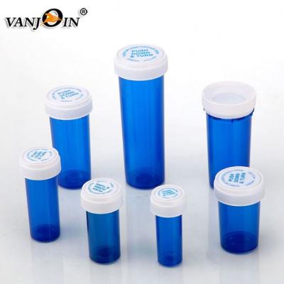 China 120ml 160ml 240ml PP Safety Pill Packaging Squeezable Pharmacy Vials With Child Resistant Cap for sale