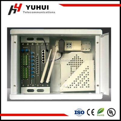 China SPCC & ABS FTTH Fiber Optic Multimedia Information Box for sale