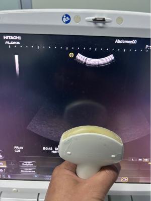 Κίνα 8MHz Ultrasound Repair Device Testing Diagnostics Hitachi Ultrasound Transducer C25 Ultrasound Probe προς πώληση