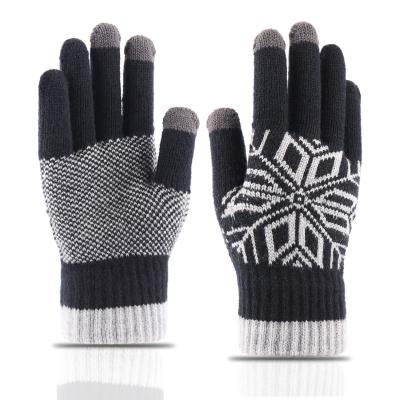 China Cashmere Touch Screen Mitts/Fashion/Riding High Quality Comfortable Cashmere Wool Winter Outdoor Sport Touch Screen Recycling Gloves for sale