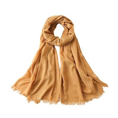 China Custom Muti-function Winter Women Scarf Beach Sun Protection Long Silk Scarf for sale