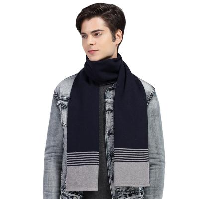 China Warm Keeping 2022 Winter New Plaid Scarf Fashion Warm Striped Design Men's Scarf for sale