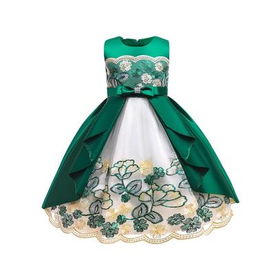 China Washable Custom Made Africa Bridesmaid Dresses Wedding Kids First Communion Dress Blue Green Red Rose Dresses for sale