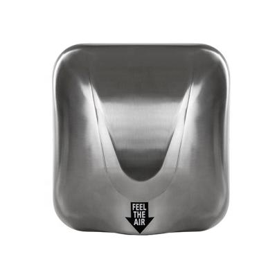 China 304# Stainless Steel Jet Hand Dryer 304 Stainless Steel Quick Dry High Speed ​​Strong Body Toilet for sale