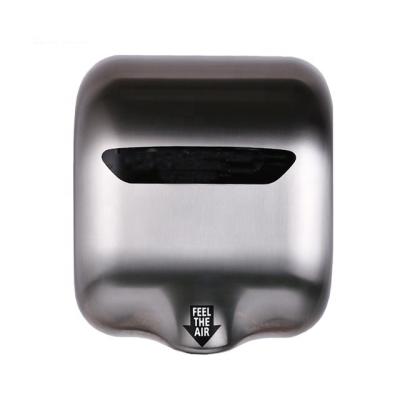 China High Quality Hotel Wall Mounted 304 Stainless Steel Infrared Sensor Hand Dryer for sale