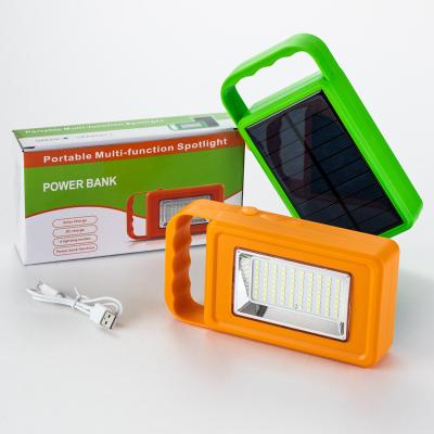 中国 Solar Led Emergency Lamp USB DC Rechargeabla Power Bank SOS Bulb Light Energy Saving Solar Camping Lamp 販売のため