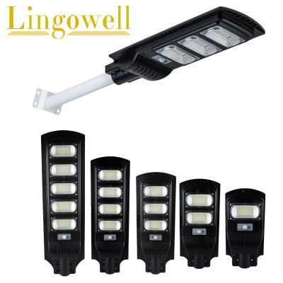 Chine Popular Outdoor Garden 30W 60W 90W Waterproof Ip65 Motion Sensor All In One Led Solar Street Lights à vendre