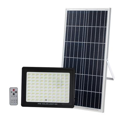 China ROAD High Quality Waterproof Ip67 Pju Reflector Led Solar Dusk Till Dawn Outdoor Solar Energy Powered 300W Solar Flood Lights Light for sale