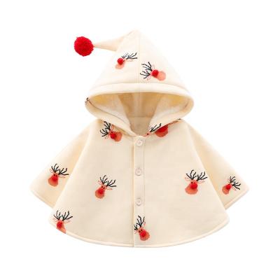 China Polyester Moose/Cotton Christmas Winter Coat Coat Baby Warm Coat Winter Kids Clothes Outing Clothes Children's Tops for sale