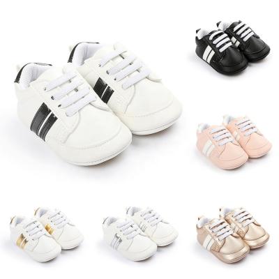 China Anti-odor Fashion Baby Shoes Anti-skid Wear Toddler Sneakers Rubber Sole Baby Sneakers for sale